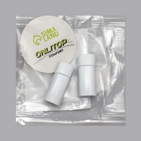 Cleep for laces, on magnets, steam, size 2.6 × 2 × 0.7 cm, white color-9