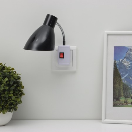Sconces in the outlet "Classic" 1x10W E27 black 10x14.5x25 cm