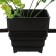 Lamp Bayerlux "Square" Black 1x40W E27 12x34x48 cm