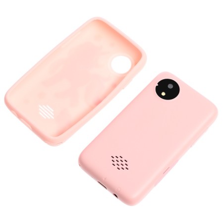 Children's teaching phone "Unicorns", sound and light effects, camera, pink color-5