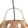 Ceiling Lamp from Rotan "Kusum" 1x120W, E27, 36x36x38 cm