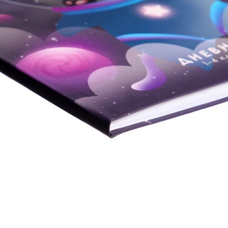 Diary for grades 1-4, "cat in a spacesuit", integral (flexible) cover, matte lamination, selective varnish, 48 sheets-2