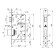 Fuaro FL-0434 castle case, for fire doors