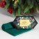 New Year. A Terry Ethel towel "everything will come true" 30x30 cm, 100% HL 340 g/m2