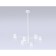 LED LED suspended Ambrella Light, Linetech, FL51711, 6XLED, 29 W, 2175LUM, 3000-6400K, white color