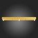 Ceiling fastening for 3 lamps (rectangular) ST LUCE. SL001.213.03. SL001, 50x6 cm, golden color
