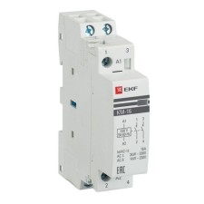 Контактор модульный EKF km-1-16-20, 16А, 2NО