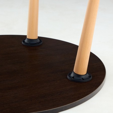 Round table, 900x900x755, oak wenge-5