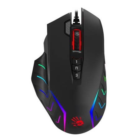 Mouse A4Tech Bloody J95s Black Optical (8000dpi) USB (9but)