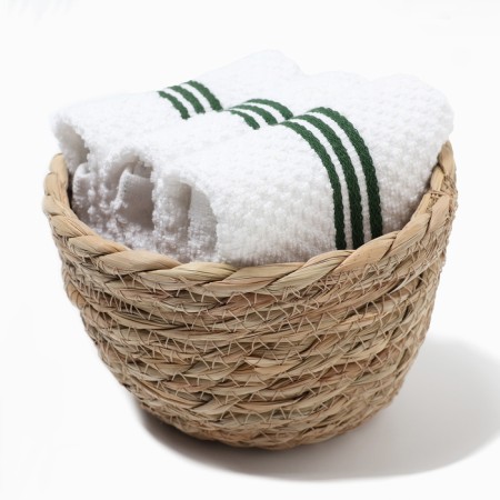 A set of decorative napkins Ethel Greenish 30x30cm., 3pcs, 100%HL.
