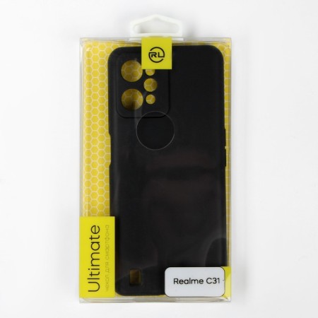 Red Line Ultimate case for Realme C31, silicone, black-3