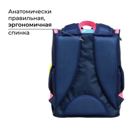 School Standard School, 34 x 25 x 13 cm, calligrata m "Unicorn", blue-2