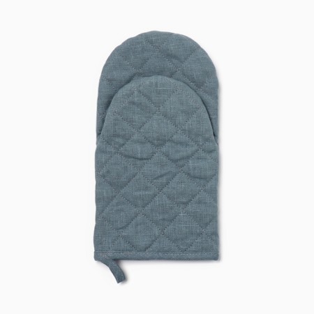 Eco Turquoise, 15x28 cm, 100% linen, 245 g/m2-3