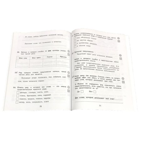 Preparation for VPR. Russian language. Grade 3. Multi -level verification work. Kuznetsova M.I.-4