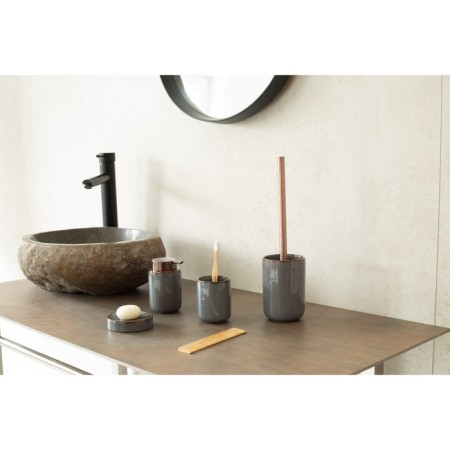 ABBY toilet brush, gray color-1