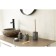 ABBY toilet brush, gray color