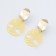 Earrings "Luck", 2.5 x 4 cm