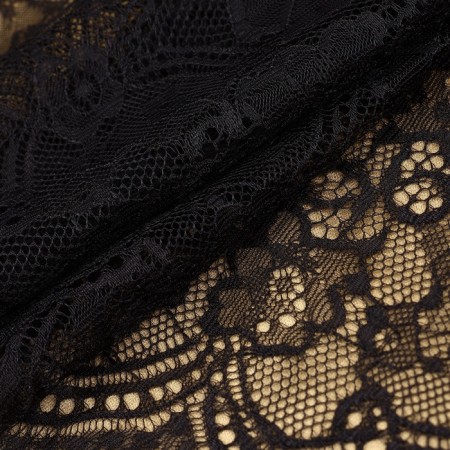 Lace cilia, 170 mm × 3 ± 0.5 m, black color-1