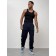 Cargo jeans men, size 44, dark blue color