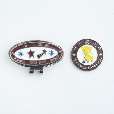 Gift set PGM 3 in 1: keychain, fork-marker, ball stand-4