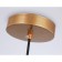 Suspended Ambrella Light, Modern, TR2594, 1HE27, Color Gold