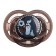 Nipple is an orthodaken dummy "Penguin" with a cap, +6 months, black