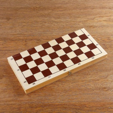 Stockety checkers, 40 pcs, d-2.5 cm, field 40 x 40 cm-2