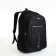 Youth backpack from textiles on lightning, 4 pockets, black/gray color