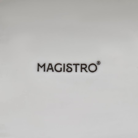 Porcelain salad magistro "fish", 2 l, 31 × 17 × 10.5 cm, white color-5