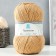 Yarn "Harmony" 50% wool, 50% acrylic 245m/100g (005 beige)