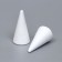 Set of foam cones, 11 x 5.5 cm, 2pcs