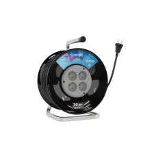 Extension cord on the coil of space YKKSM30M-4G (6A), 4x30m, 16a, IP20, 3.5 kW