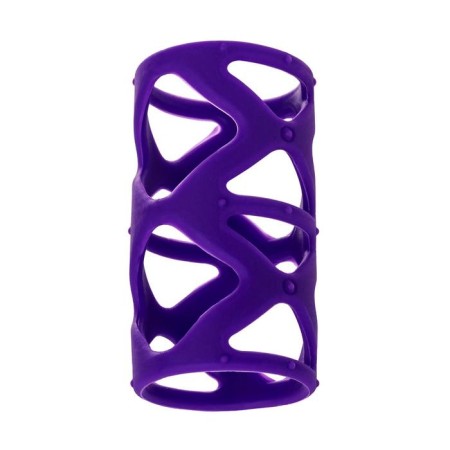 Toyfa A-Toys penis, silicone, purple color, 7.5 cm-1
