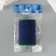 Spandex for beads, length 500 m, col. blue