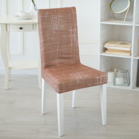 Czech for chair Caprice knitwear, cv cocoa p/e100%