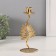 Summary Metal for 1 candle "Fern sheet" D-2 cm 9x9x21 cm
