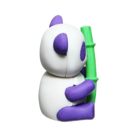 Figure eraser "Panda with bamboo", mix-4