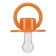 Nipple - Silicone dummy classic, from 6 months., Mix color, set 2 pcs.