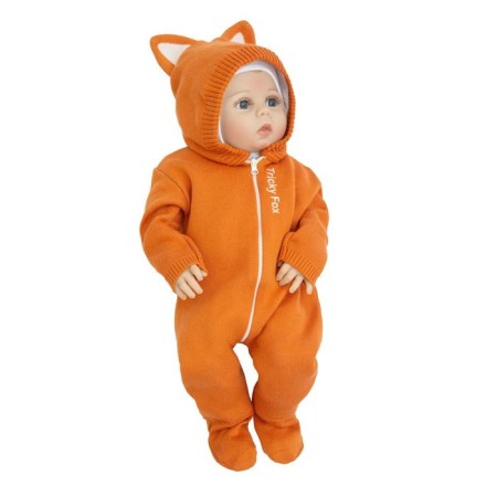 Combineson children, height 62 cm, color orange color-3