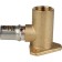 STOUT SFP-0012-001216, 1/2 "x 26 mm, wall, mount, elongated, brass