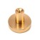 Handle button Cappio PK325, D = 30 mm, color gold