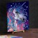 Lunar painting by numbers without a subframe "Unicorn", 30 x 40 cm
