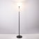 Taleser "Prince" 1x15W E27 Model: BR 01034 Black/Transparent
