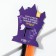 Hall hairpin on Halloween, strand, “cat-approval”, length 40 cm.