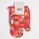 Kitchen set of the share "strawberries", a severity 17*17 cm, mittens 26*16 cm, 100% of the p/e
