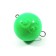 Cargo Cheburashka painted collapsible Yaman 5 pcs., 56 g, green