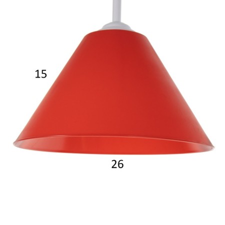 FORSHER "Arbat" 1x15W E27 Model: BR 01027 White/Red-5