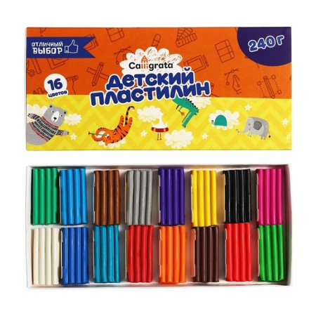 Plasticine 16 -CV 240 g Calligrata Classic