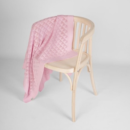 Plaid 105x75 "Basic", height 56 ​​cm, pink color-3