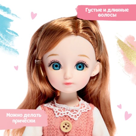 Interactive doll "Beloved girlfriend", sound, light-2
